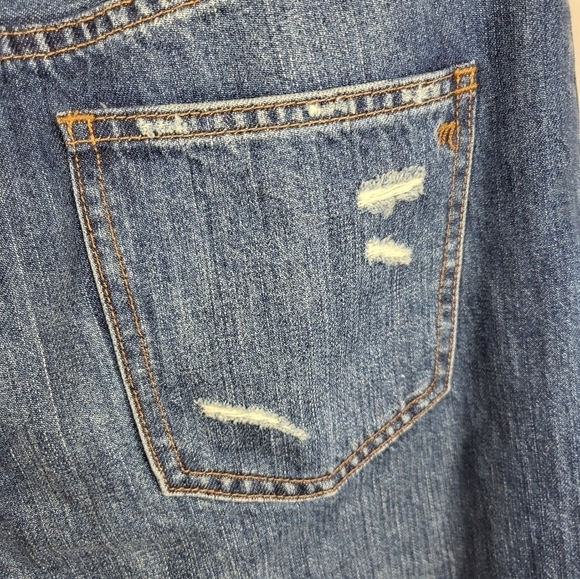 Madewell The Perfect Summer Jean: Destructed Edition in Robinson Wash Size 26 - Picture 8 of 16